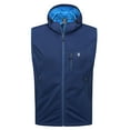 thumbnail image 3 of Little Donkey Andy Men's Lightweight Softshell Vest Windproof Sleeveless Jacket for Travel Hiking Running Golf Size S, 3 of 7
