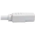 thumbnail image 4 of Tripp Lite 3ft Heavy-Duty Power Extension Cord (IEC-320-C14 to 320-C13), White, 4 of 5