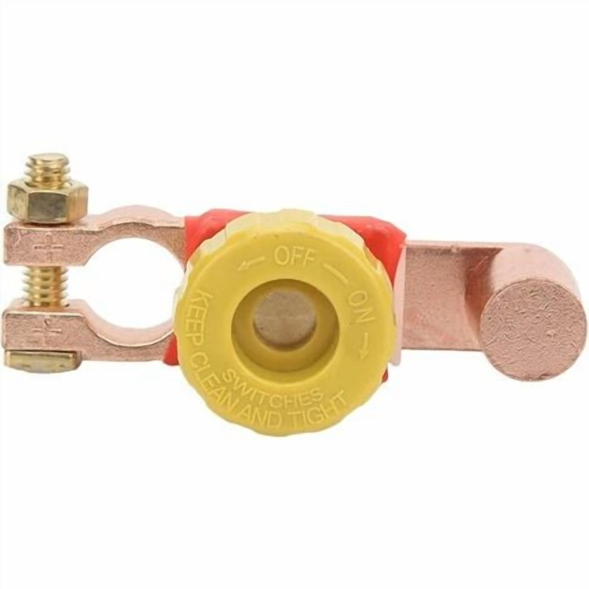 Positive Battery Terminal, Battery Master Switch Isolator, Battery Disconnect Switch 6V 12V 24V Power Cut Off Terminal Connector