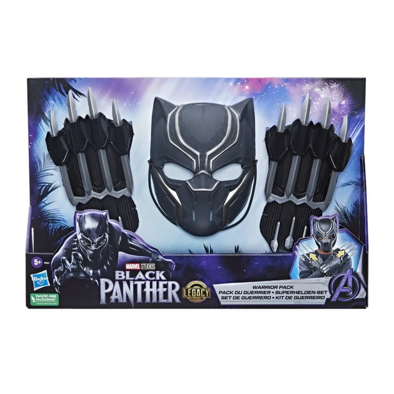 Marvel Black Panther Marvel Studios Legacy Collection Black Panther  Vibranium Power FX Mask Roleplay Toy, Ages 5 and Up - Marvel