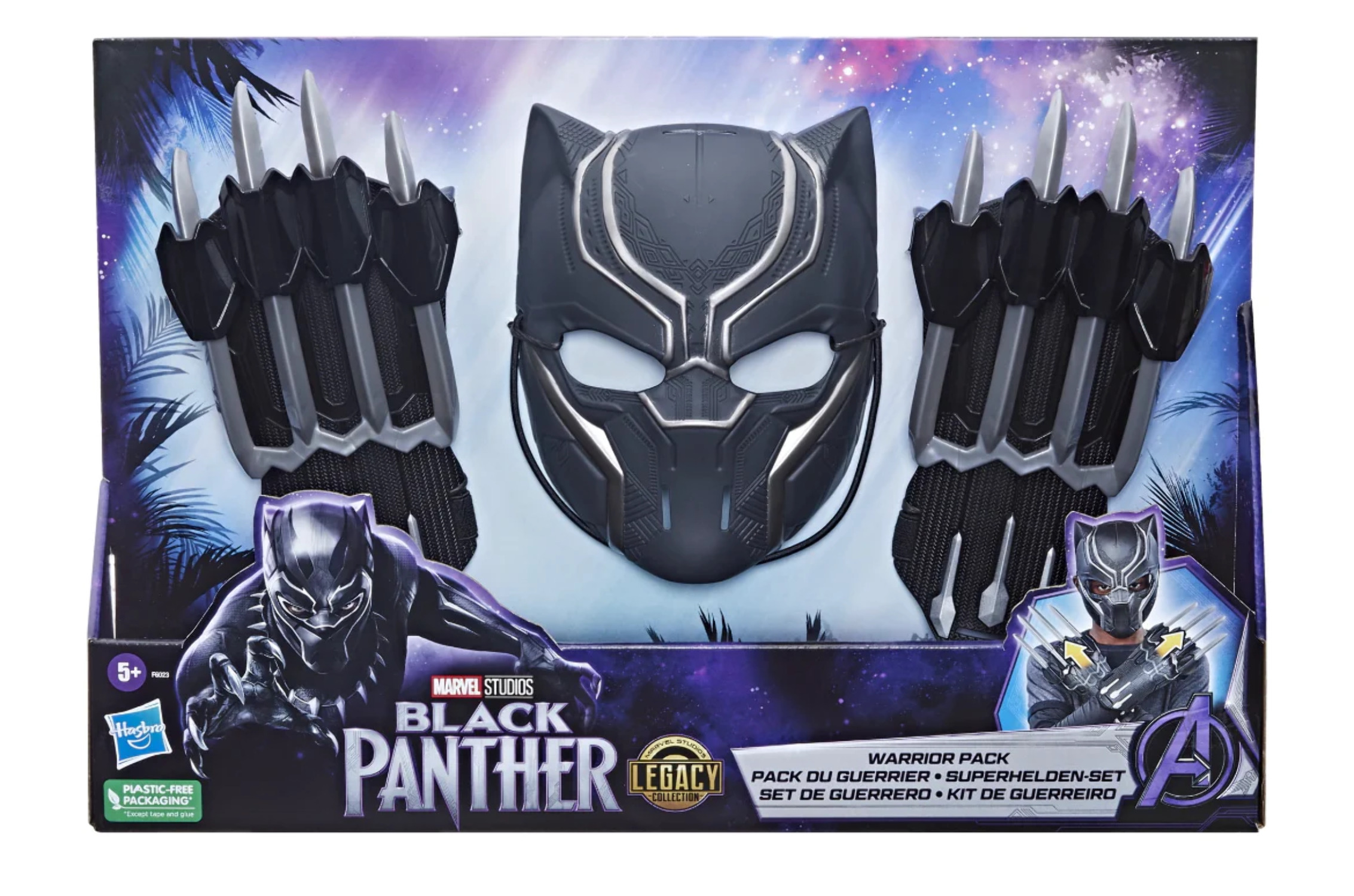 Marvel Studios' Black Panther Legacy Collection Warrior Pack, Mask and Claws Role Play Toy, Only at Walmart - image 3 of 12