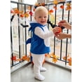 thumbnail image 5 of Cjfdfy Little Girls Boys Halloween Shark Costume Sleeveless Hooded Zip Up Cosplay Costume Cute Baby Halloween Shark Costume Sleeveless Cosplay Outfit 0-3Y, 5 of 9