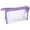 Purple, variant on EARKITY Pencil Pouch, Clear Pencil Bag, Pencil Case with Zipper, Exam Pencil Storage Bag, Waterproof Travel Toiletry Cosmetic Makeup Bag, Multifonction Stationery Organizer for Students Adults Teen