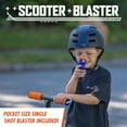 thumbnail image 3 of Nerf Scooter with Detachable Blaster for Any Child 8 and Up 185lb Weight Limit, 9lb Assembled Weight, 3 of 6