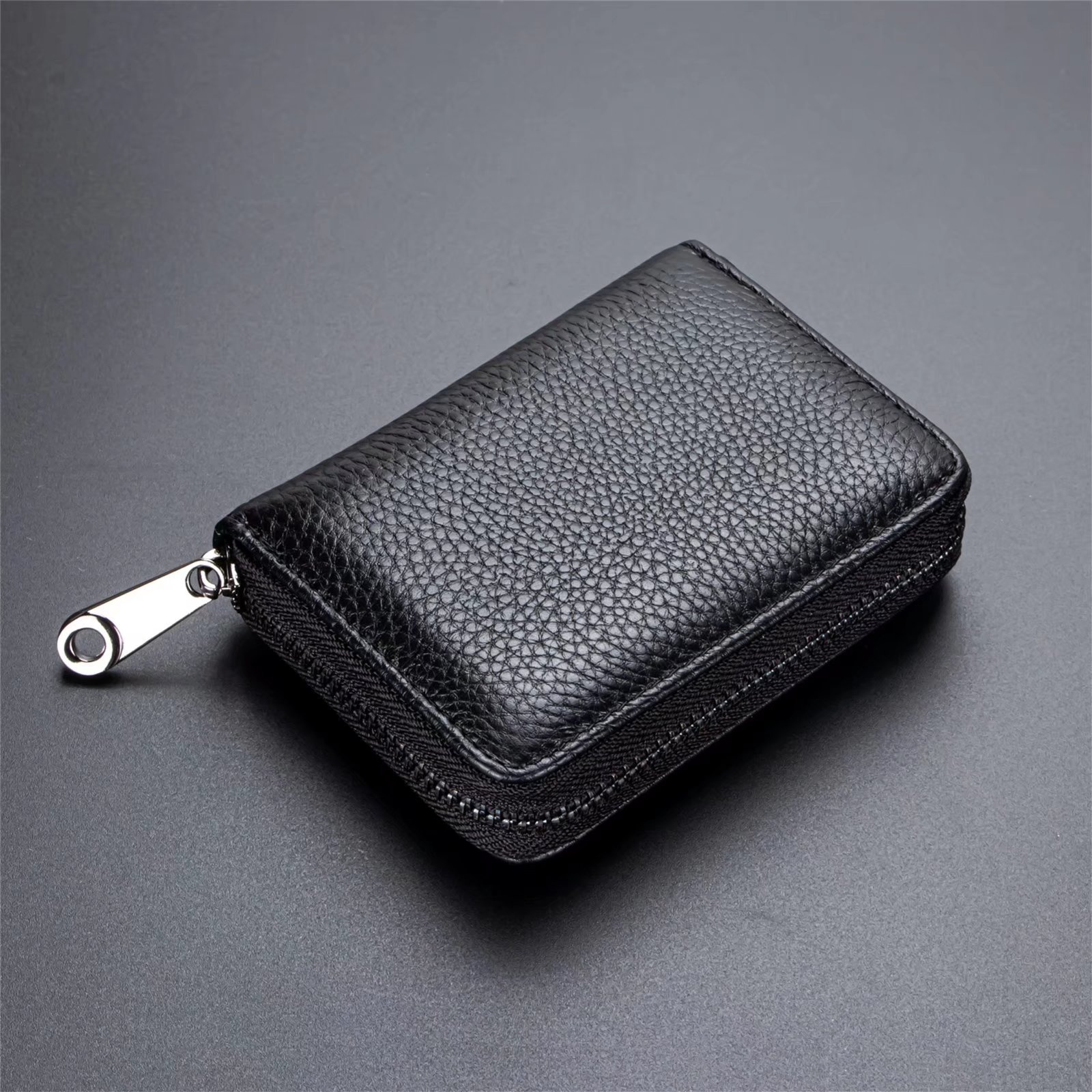 Saipulusi Genuine Leather RFID Blocking Wallet for Women Card Case ...