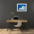 thumbnail image 3 of Mercado, M. 32x25 White Modern Wood Framed Museum Art Print Titled - Ice, 3 of 4