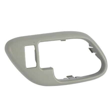 Door Interior Handle 2004 Gmc Drivers Inside Interior Gray Door Handle Trim Bezel Replacement for Cadillac Escalade Chevy GMC Pickup Suburban Tahoe Yukon 15708079 ()