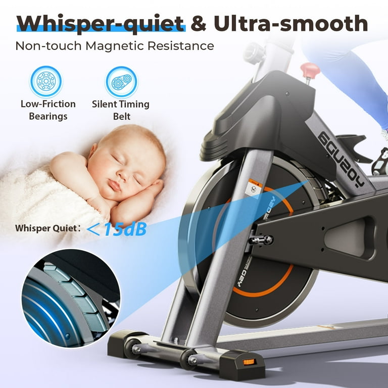 Magnetic Stationary Indoor Cycling Exercise Bike photo 4