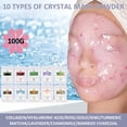 thumbnail image 2 of Hidrogelatina suave para el cuidado de la piel, mascarilla Facial con ácido hialurónico, colágeno de oro rosa, polvo para SPA y salón de belleza, 100GEspaña Gao Jinjia LED, 2 of 2