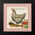 thumbnail image 2 of Babbitt, Gwendolyn 15x15 Black Modern Framed Museum Art Print Titled - French Hen, 2 of 5