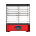 thumbnail image 1 of DOLITY Food Dehydrator Quiet Home Use 8 Stackable Trays for Dog Treats Fruits Jerky Red, 1 of 9