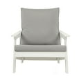 thumbnail image 2 of Trilenars Outdoor Loveseat, Sofa Chair With Cushion, HIPS Frames, Stainless Steel Hardware, Comfortable Armrests Garden Sofa Furniture For Porch, Balcony, Backyard, 2 of 8