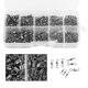 thumbnail image 5 of 210pcs Pesca Rolling Swivels Pesca Rolling Swivels rodamiento de Bolas Giratorio con Anillos s??ì?Lidos Gancho de Pesca Conector Caja de trastos para Accesorios de Pesca EOTVIA NO, 5 of 6