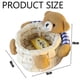 thumbnail image 2 of Organizador de escritorio y dormitorio para artículos esenciales para niños Adorable canasta de paja con forma de oso de dibujos animados, 2 of 7