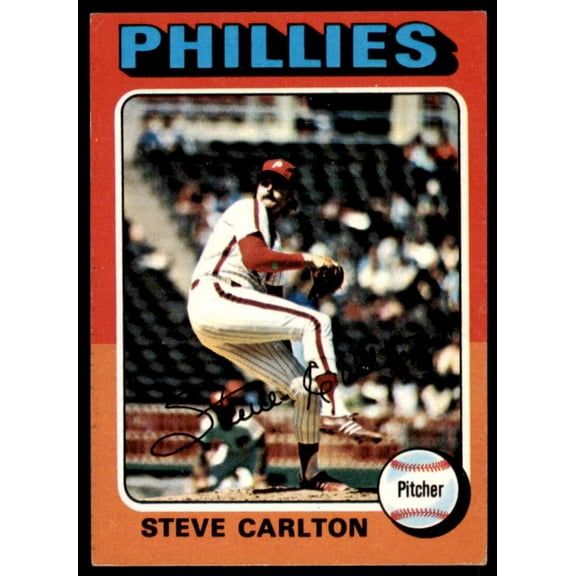 Steve Carlton Card 1975 Topps #185