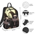 thumbnail image 2 of Goofa The Nightmare Before Christmas Pattern School Backpack for Students – Tear-resistant Bag Spacious, Comfortable, and Stylish Backpack with Multiple Pockets, 2 of 7