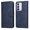 Blue, variant on Wallet Phone Case for Realme C85 Pro with Card Holder and Stand Function Blue