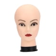 thumbnail image 3 of MERIGLARE Mannequin Head Cosmetology Display for Display Hat Making Salon Black Base, 3 of 9