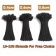 thumbnail image 2 of Extensiones de pelo humano Bangxunk, 60 mechones, 10 cm, 2 of 9
