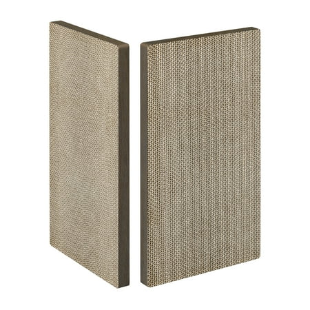 UPC: 0819767017172 | WAY BASICS Cat Scratcher Corner Wall Mounted  Royal Walnut