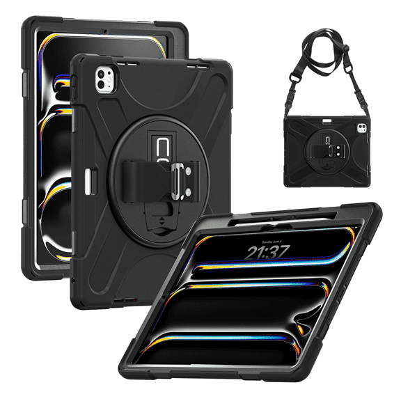 CODi Rugged iPad Pro 13" (M4/M5) Case (2024) | 360° Protection, Drop-Test & Fluid Contamination Certified