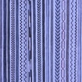 thumbnail image 1 of Ahgly Company Indoor Square Abstract Blue Modern Area Rugs, 7' Square, 1 of 4