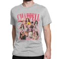 thumbnail image 1 of Camisetas para hombre y mujer, camiseta de algodón de princesa del Medio Oeste de los 90, camiseta de Chappell Roan, ropa de cuello redondo, idea de regalo, 1 of 7