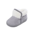 thumbnail image 3 of Douhoow Infant Girls Boots Winter Warm Soft Sole Plush Shoes Baby Cute Non Slip Shoes 0-12 Months, 3 of 8