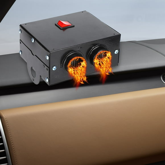Vggrvlo Car Heater Portable 12V Car Heaters & Defroster 200W Fast Heating & Cooling Fan 2 in 1 Heating & Cooling Fast Heating Defrost Defogger with 360° Rotary Car Heaters for Vehicle,Car,SUV