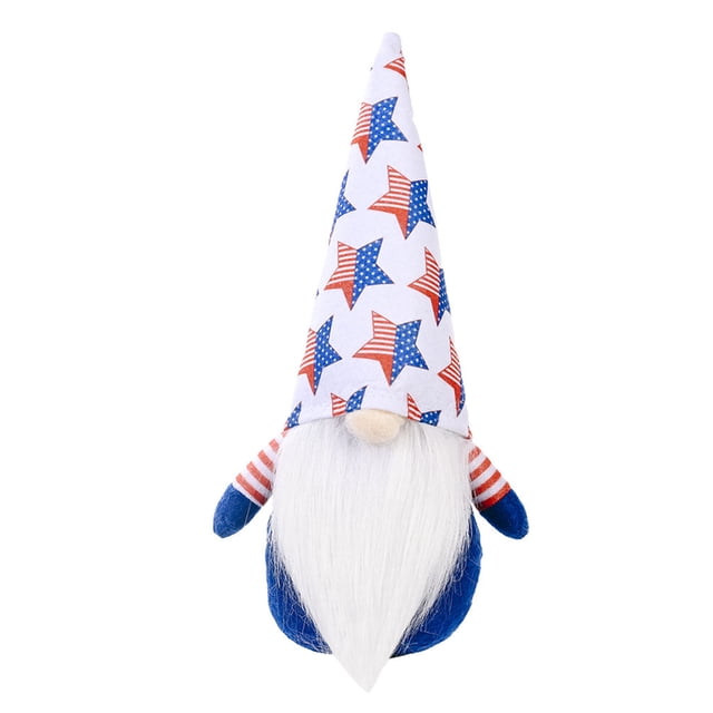 American Independence Day Gnome Plush Figurine Home Decor