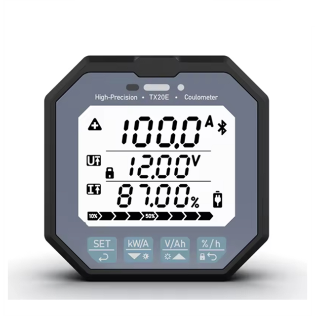 Coulometer for Android Bluetooth Lithium Battery Monitor Coulomb Meter Car Power Display Battery Capacity Indicator 100A
