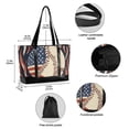 thumbnail image 2 of FORMRS Canvas Laptop Tote Bag for Women with 15.6" Computer Compartments Shoulder Handbag, Baseball Pattern, 2 of 7
