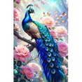 thumbnail image 1 of 5D DIY Con Taladro Pavo Real Del 40x60cm Rosa, 1 of 9