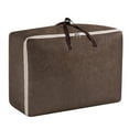 thumbnail image 1 of Xihbxyly Bolsa de Almacenamiento para Colchas, Organizador de Gran Capacidad, Diseño de Doble Cremallera, Asa de Transporte Reforzada, Fácil de Transportar, Ideal para Guardar En El Armario, Mudanzas, 1 of 5