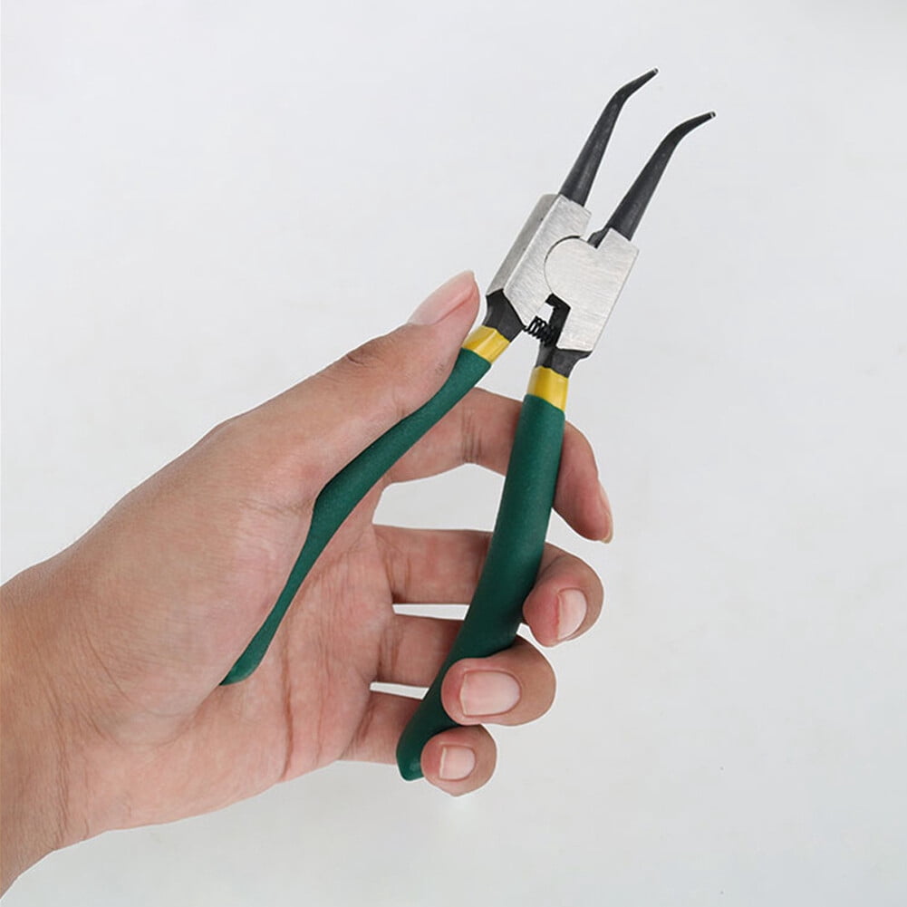 US 1-2 Sets of 4-Pc Heavy Duty Circlip Pliers Snap Ring External Internal Kit 7'