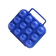 thumbnail image 2 of Estuche para huevos Práctico contenedor multifuncional de plástico Egges Caja de almacenamiento de protección Refrigerador Portador para Organizadores de utensilios de cocina Azul 12 piezas Wosthever  HA076949-02, 2 of 6