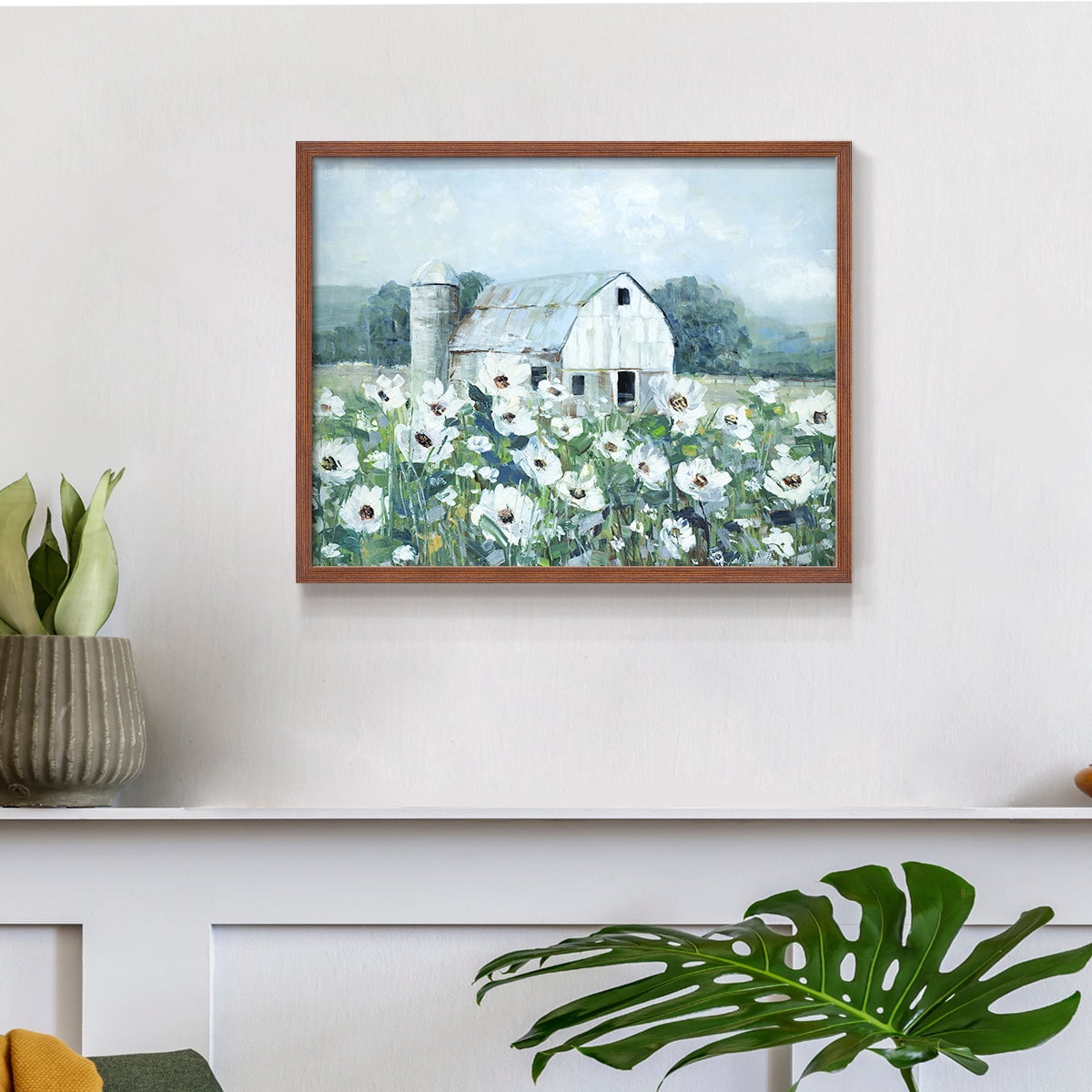 Dream Fields by Sally Swatland - Restickable Framed Giclée Print