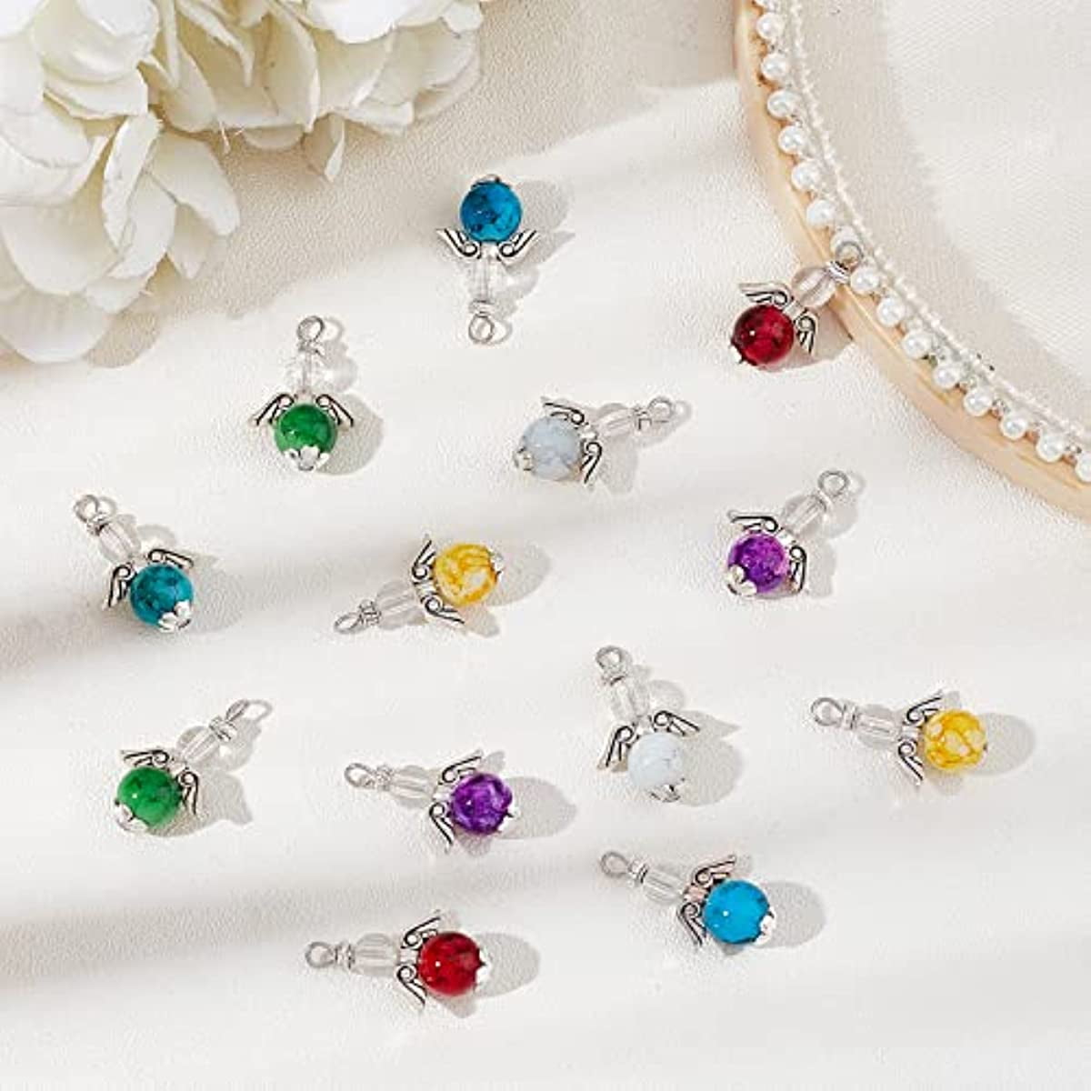 Glass pendants for jewelry making deals