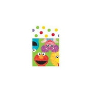 Angle View: Amscan - Sesame Street 1st Plastic Tablecover - Standard