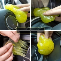 RAGUPEL Car Cleaning Gel 1-Pack Car cleaning Kit Car detailing Kit Car cleaning Supplies Putty for Car Accessories Interior Cleaner Air Vents Computer Vacuum Universal Dust PC Laptop Keyboards