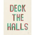 thumbnail image 2 of Marshall, Laura 26x32 Black Ornate Wood Framed with Double Matting Museum Art Print Titled - Christmas Sentiments II, 2 of 4