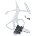 thumbnail image 2 of For Mercedes-Benz ML320 / ML350 / ML430 / ML500 / ML55 AMG Window Regulator Assembly 1999-2005 Driver Side | Front | Power | Gear Type | MB1350111 | 163 720 11 46, 2 of 7