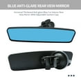thumbnail image 4 of Anxingo Interior Rear View Mirror with Suction, Anti Glare Rear View Mirror, Universal Fit for Cars, Trucks, SUV, Golf Cart - 9.64 x 2.6 inch (Blue), 4 of 10