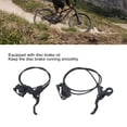 thumbnail image 3 of Kit De Freno Hidráulico Para Bicicleta De Montaña, 1 Par De Frenos De Disco Hidráulicos De Fácil Instalación Para Bicicleta De Montaña, 3 of 7
