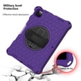 thumbnail image 4 of TECH CIRCLE Case for (2022) iPad (10th Generation) 10.9" - Rugged Stand Case with Shoulder Strap / Pencil Holder / Hand Strap, Purple+Black, 4 of 6