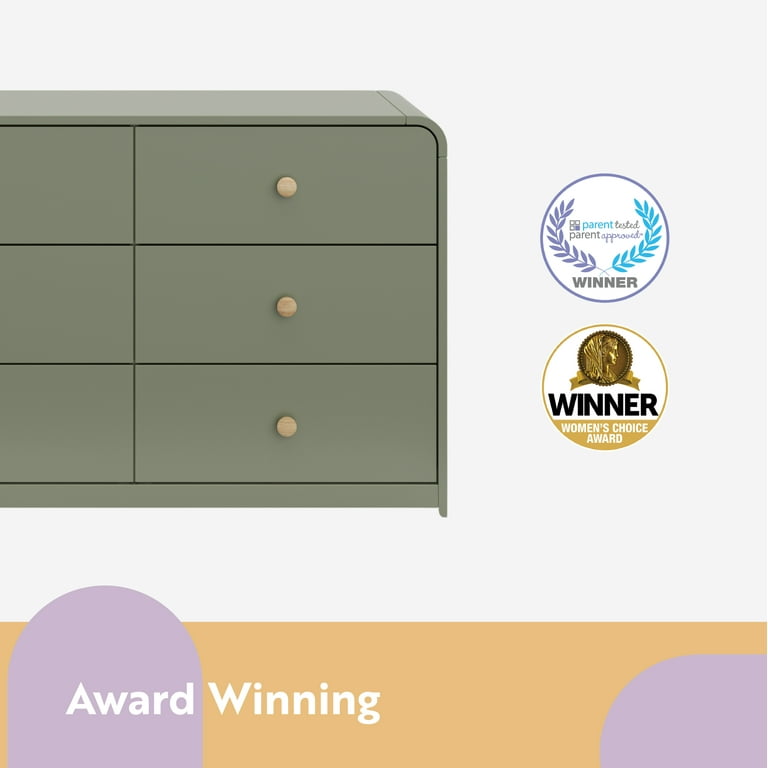 slim fit dress slacks babyGap Legacy 6 Drawer Dresser with Leather Pulls main image 1