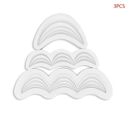 

AOOOWER Wave Pattern Cake Silicone Mold Chocolate Fondant Mould DIY Craft Decoration Cookie Baking Tool