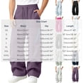 thumbnail image 2 of Dvprdro Wide Leg Sweatpants for Men Elastic Waist Drawstring Casual Athletic Sweat Pants Loose Fit Stretch Trousers Fashion Workout Joggers with Zipper Pocket, 2 of 7