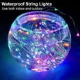 thumbnail image 6 of LINLIN LED Fairy Lights, LED Fairy String Lights Battery Operated, 1m 10 LEDs Sliver Wire Waterproof Bottle String Lights for Wedding Party Bedroom Indoor Outdoor Christmas Decoration, 6 of 7