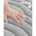 thumbnail image 3 of Color&Geometry Light Grey Bathroom Rugs Absorbent Bath Mat for Shower, Non Slip Bath Rugs for Bathroom, Soft Washable Bathmats Small Bathroom Floor Mat Microfiber Easy to Clean Quick Dry, 3 of 4